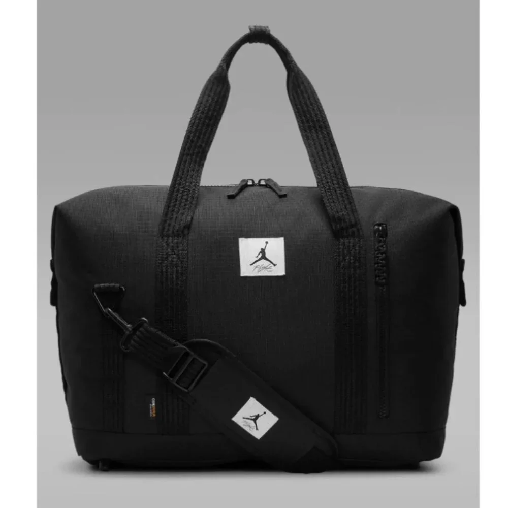 Jordan Flight Duffle Travel Training Gym Bag Black